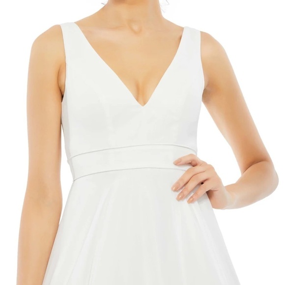 Mac Duggal 55272 NWT LAYERED TULLE CHIFFON BALL GOWN - Picture 3 of 7